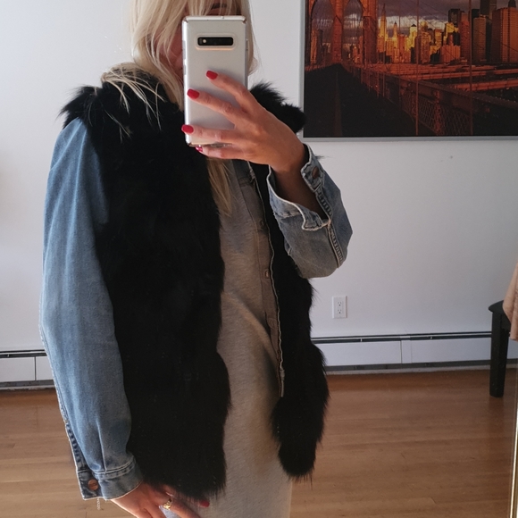 Rabbit fur jacket - Picture 5 of 6